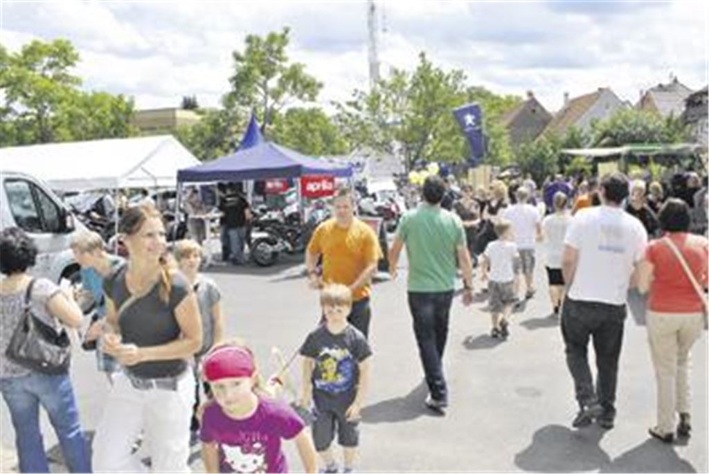 Drei Tage Leistungsschau, drei Tage volles Programm: Über 10000 Besucher freut sich der Gewerbe- und Verkehrsverein der Fauststadt. 40 Aussteller zeigen auf dem Gelände in und an der Schule ihre Kompetenz. Fotos: Stahlfeld