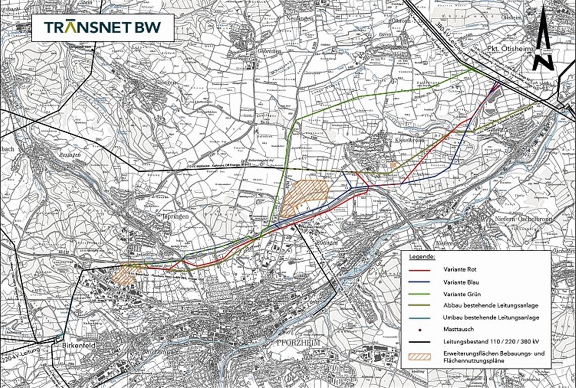 Stromtrasse: Betreiber stellt Verlauf vor