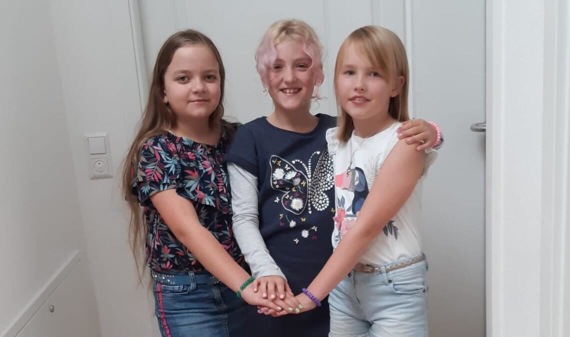 Drei, die zusammenhalten und Geheimnissen auf die Spur gehen wollen.Foto: privat