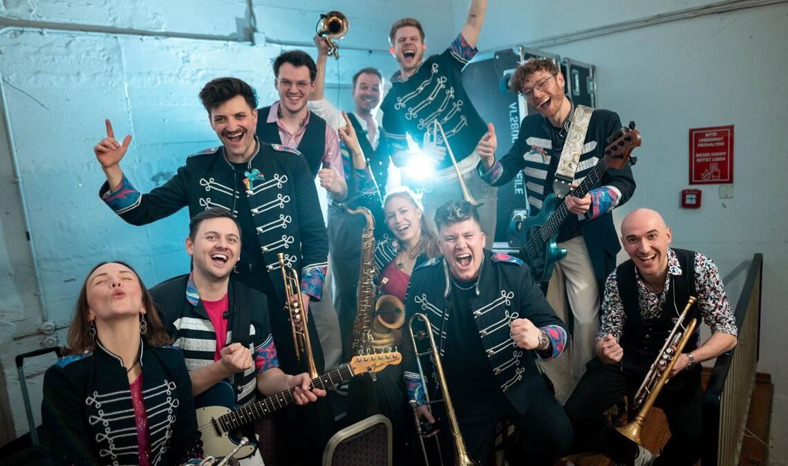 Druckluft und die Maus: Erst Karneval, jetzt die WM
