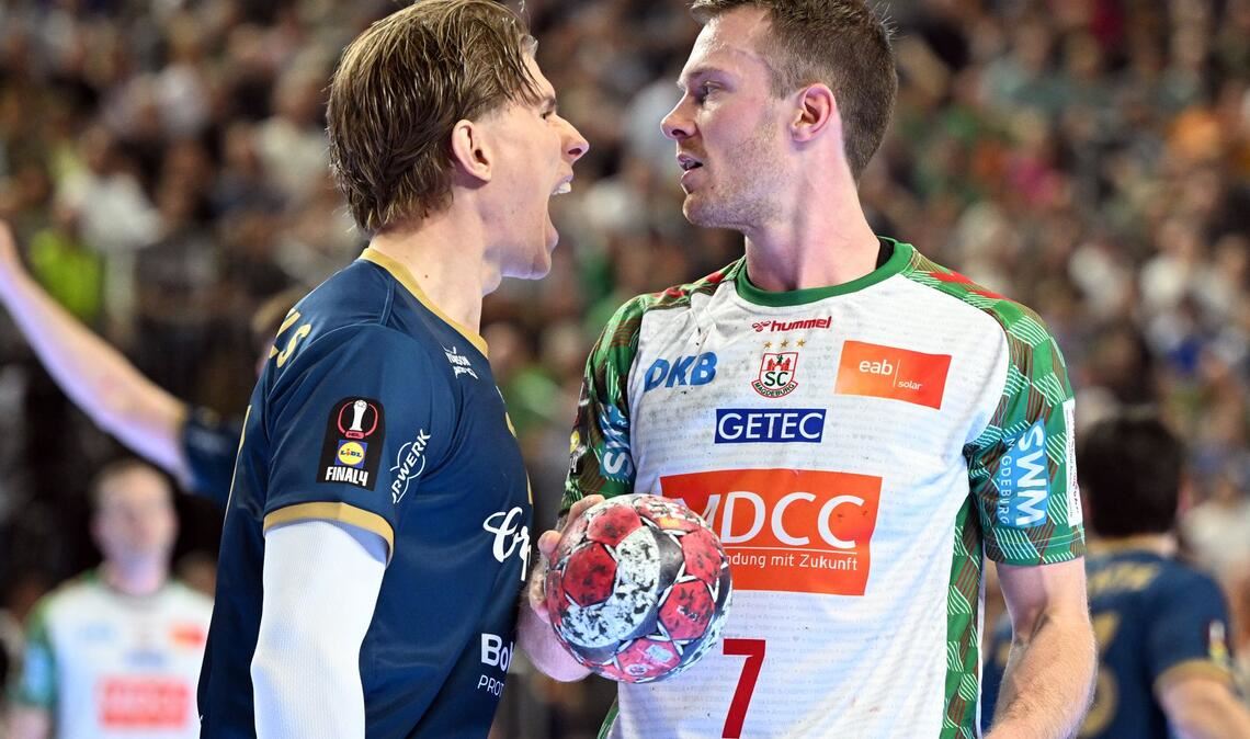Duell auf Augenhöhe zwischen dem SC Magdeburg und dem Bergischen HC.