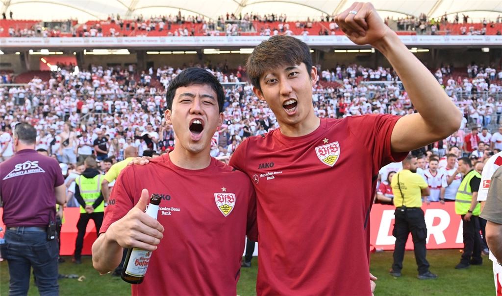 Dürfen sich auf die WM freuen: Wataru Endo und Hiroki Ito