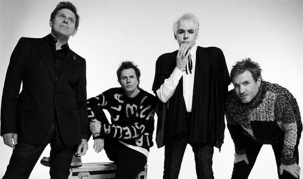 Duran Duran: Roger Taylor, John Taylor, Nick Rhodes, Simon Le Bon (von links)