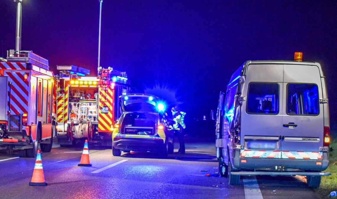 Durch die Wucht des Aufpralls erlitt der 35-Jährige tödliche Verletzungen.