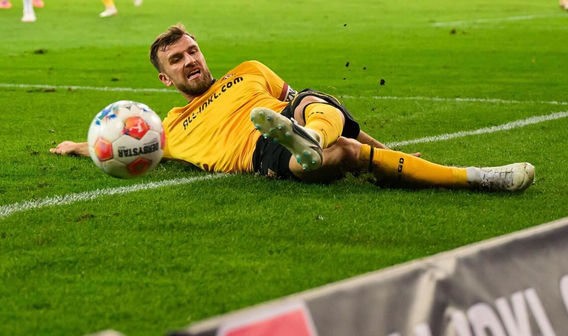 Dynamo-Dresden-Profi Lars Bünning erlitt eine Hirnblutung. (Archivbild)
