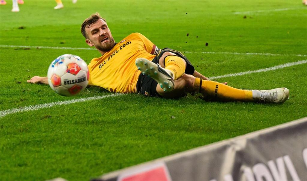 Dynamo-Dresden-Profi Lars Bünning erlitt eine Hirnblutung. (Archivbild)
