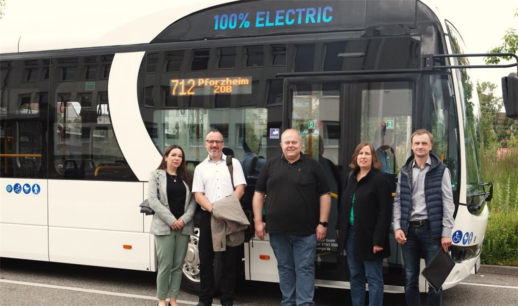 E-Antriebe bei Bussen sind keine Vision: Schon jetzt verkehrt auf der Linie 712 zwischen Birkenfeld und Pforzheim ein Stromer des Busunternehmers Engel aus Mühlacker. Archivfoto: Keller