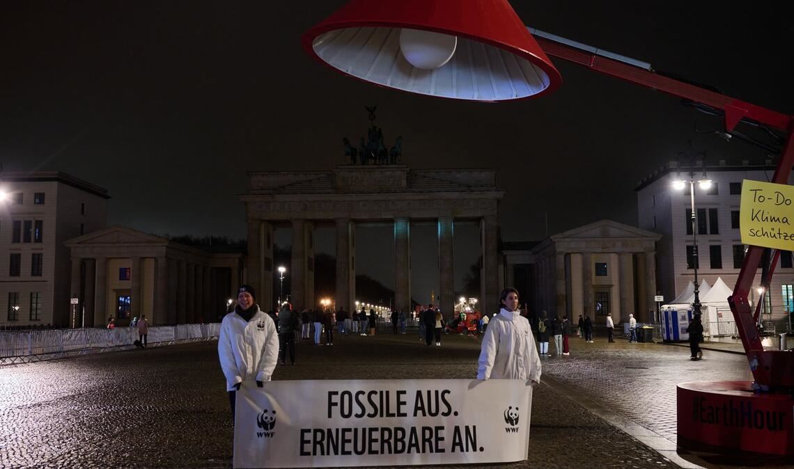 "Earth Hour" in Berlin