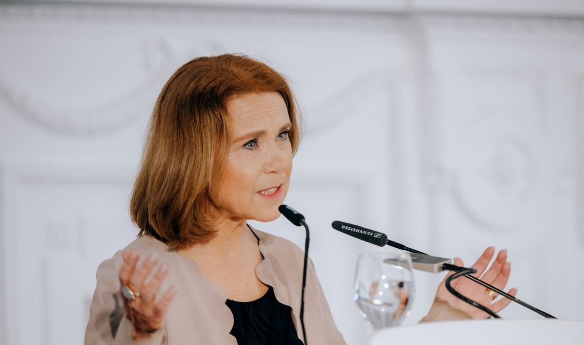 Ebenso wie die Wissenschaftsministerin Petra Olschowski.