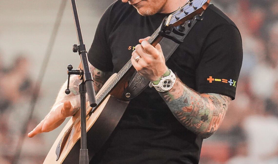 Ed Sheeran in der MHP-Arena