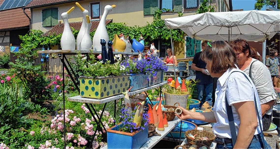 Markt weckt Urlaubsstimmung