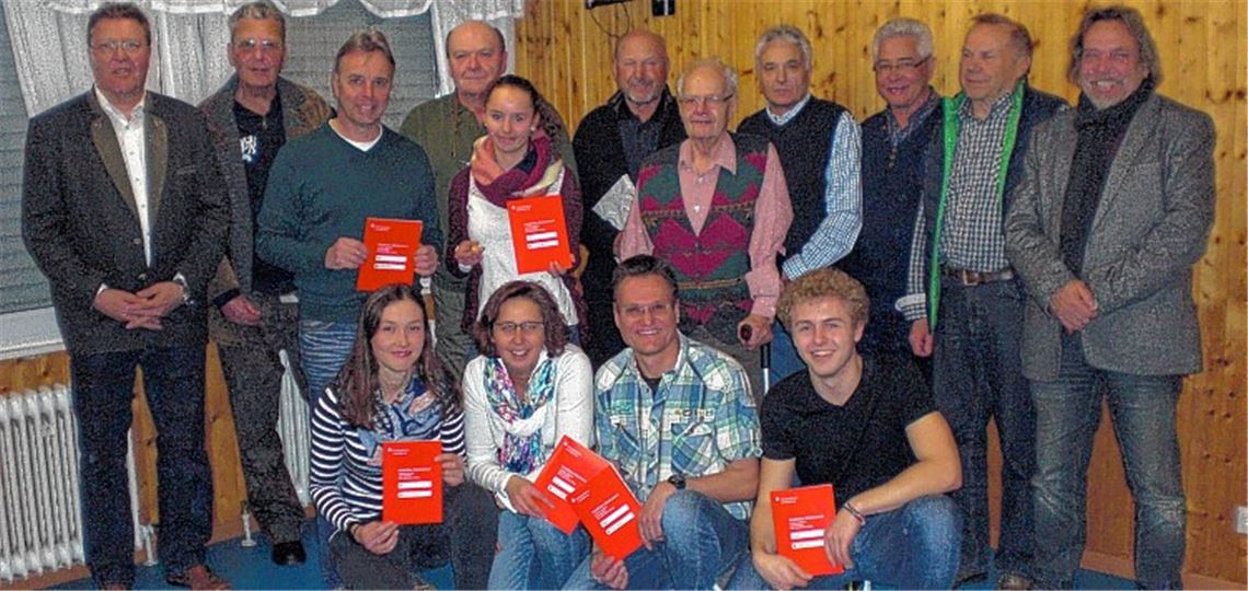 TV Schützingen ehrt langjährige Mitglieder TV Schützingen ehrt langjährige Mitglieder