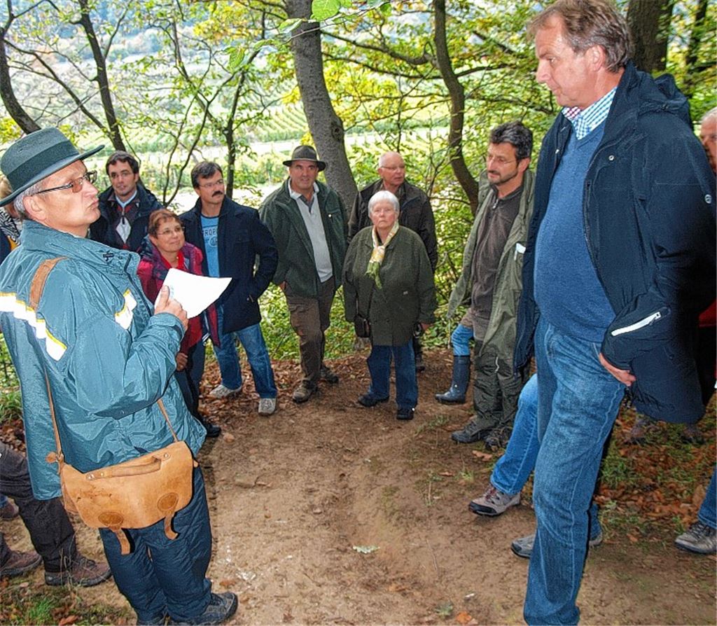 Eigentlich nur ein Trampelpfad im Gewann Kuckuck, jetzt hat sich hier eine Erosionsrinne gebildet, weil Biker abbremsen müssen, ehe sie die Fahrt um die Kurve herum fortsetzen können.
