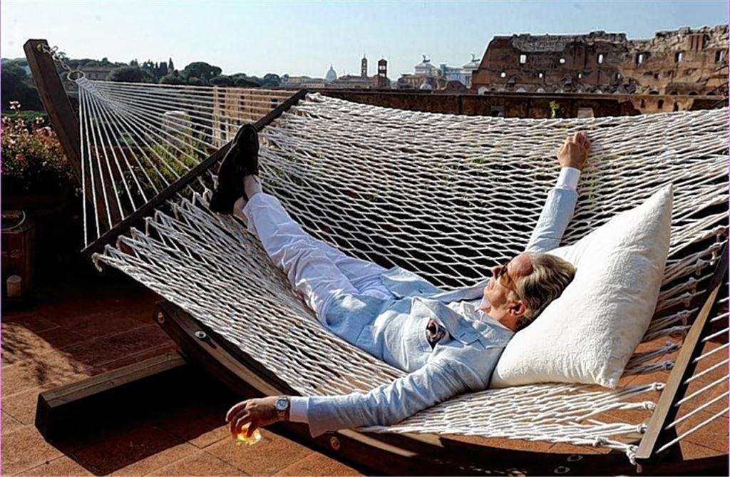 Ein Autor als Lebemann.