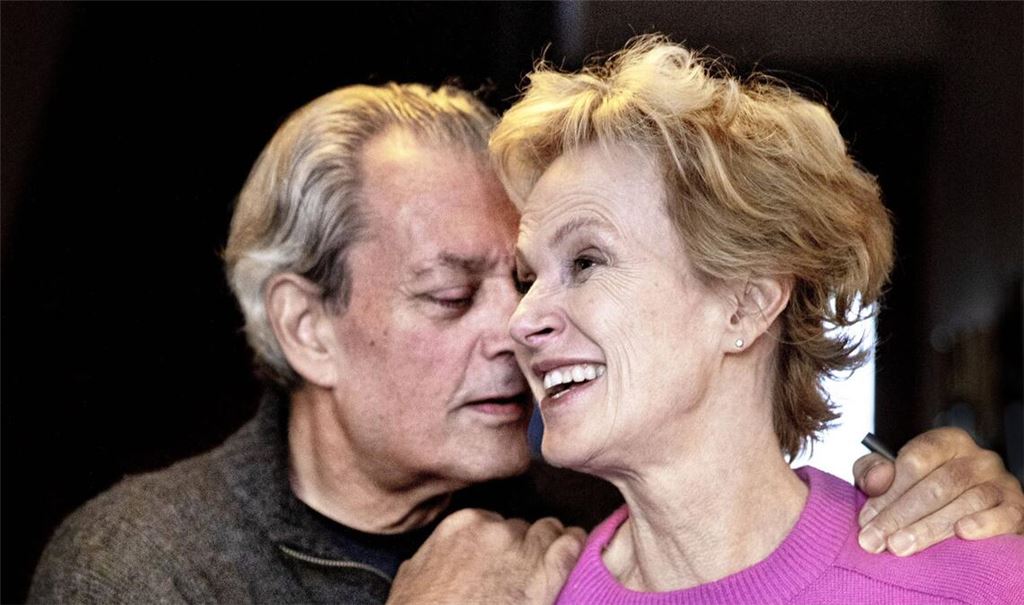 Ein Bild aus glücklichen Tagen: Paul Auster und Siri Hustvedt