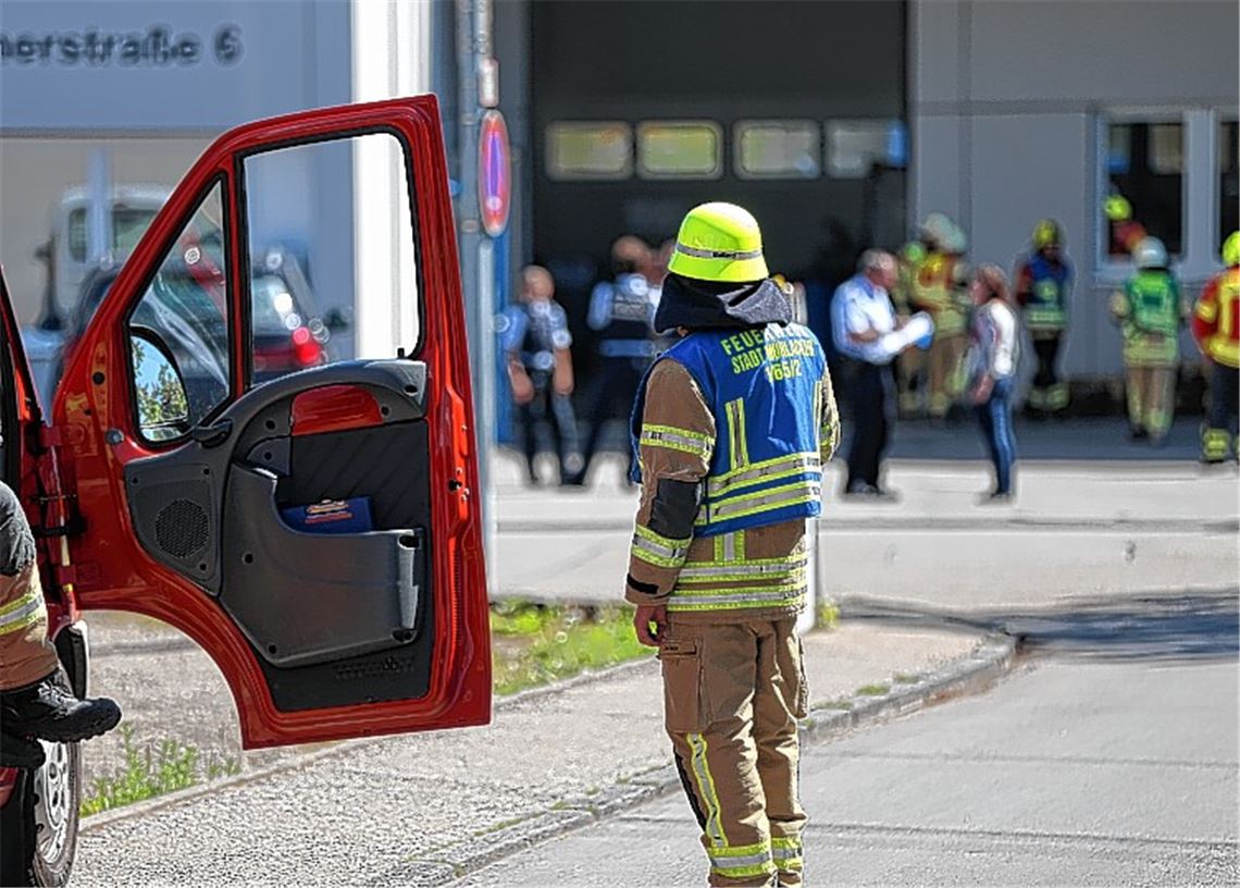 Chlorgas-Alarm: Feuerwehr rückt aus
