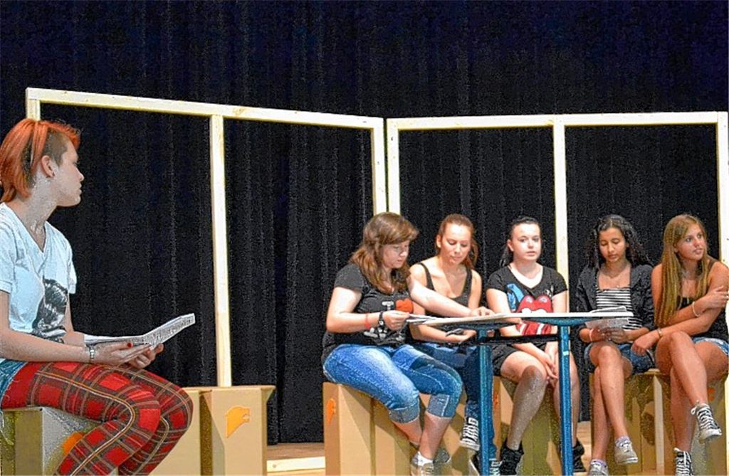 Ein Eindruck von den Proben.