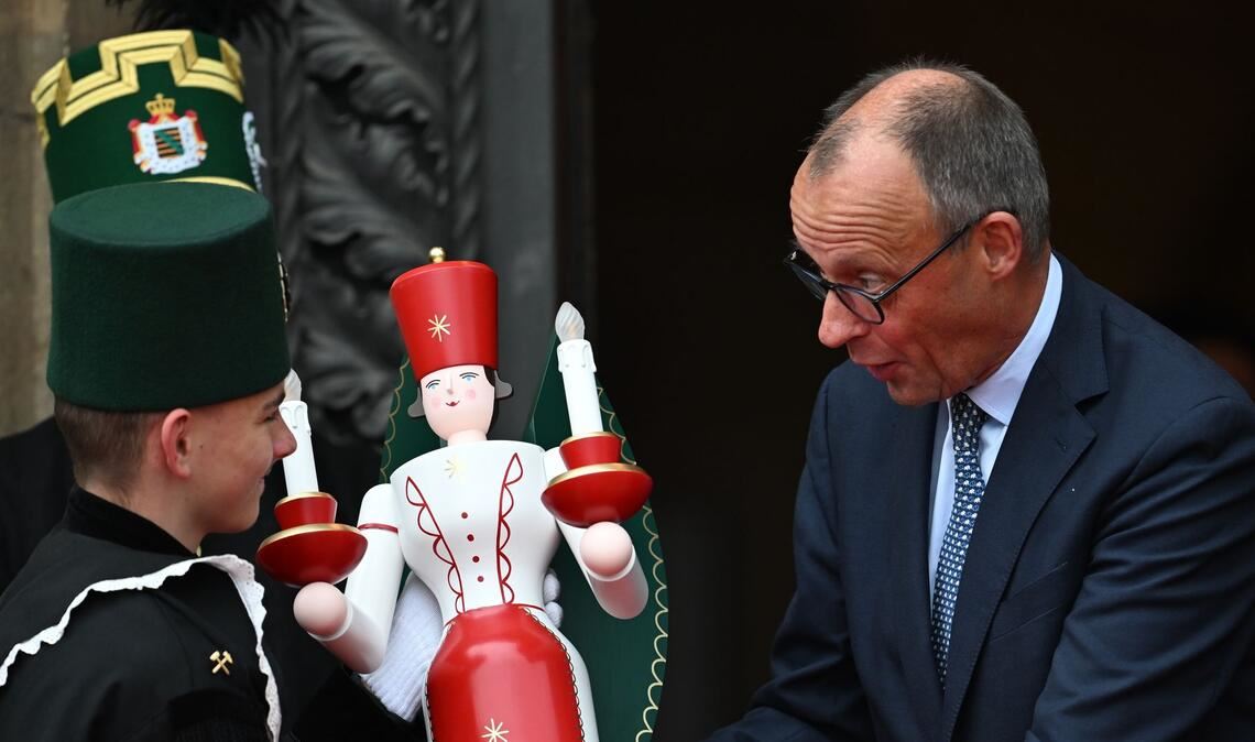 Ein Engel für den Bundeskanzler