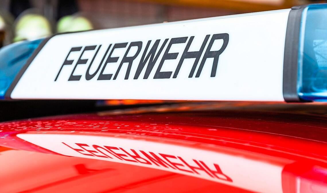 Ein Fahrzeug der Feuerwehr. (Symbolbild).