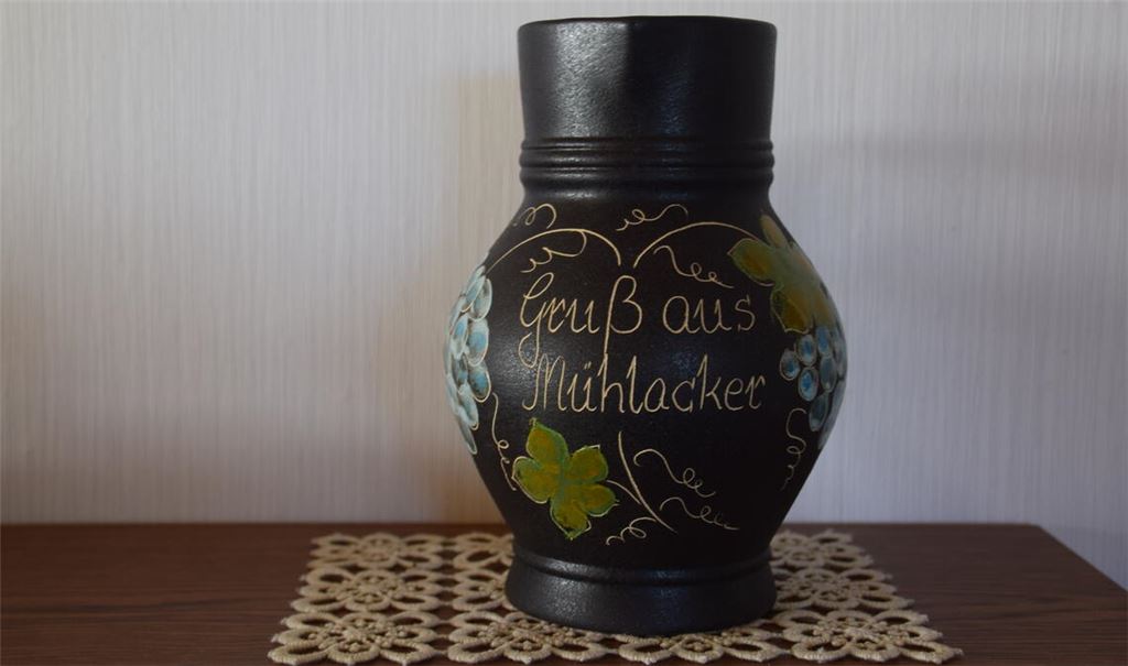 Ein Gefäß mit Botschaft.