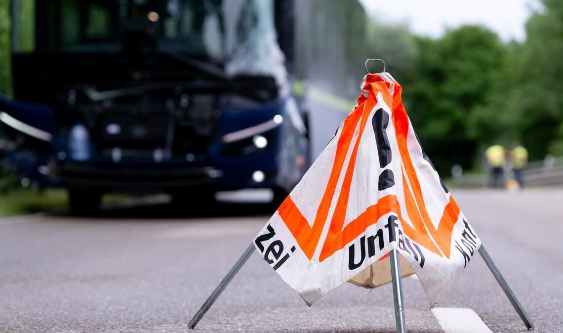 Ein Gutachten soll bei der Klärung der Unfallursache helfen.