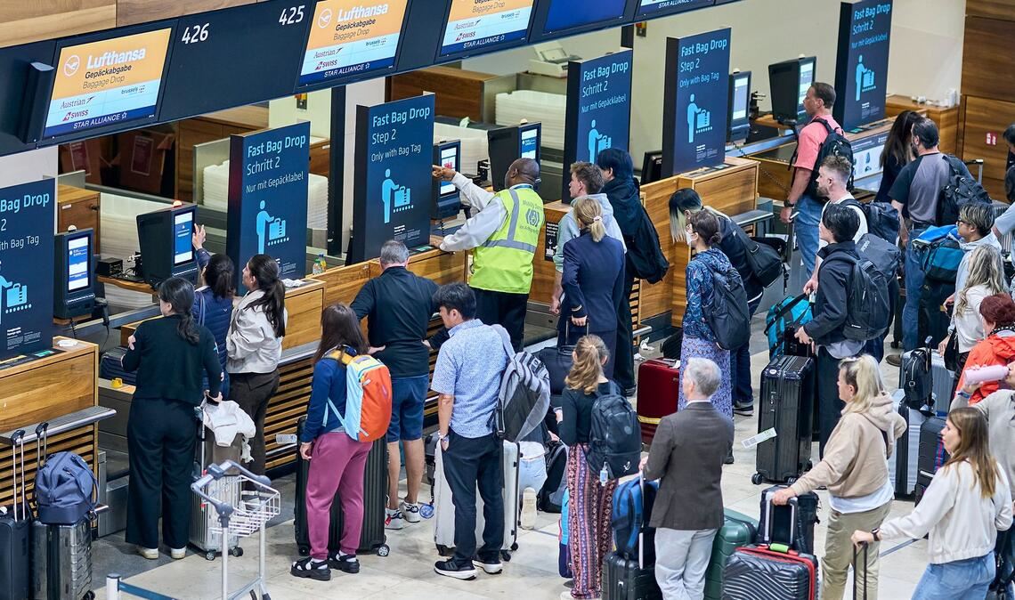 Ein Hackerangriff auf einen externen Dienstleister sorgte Anfang Oktober für tagelange Probleme beim Check-in. (Archivbild)