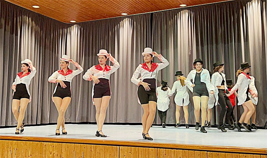 Ein Höhepunkt der Jahresfeier: die Kinder und Jugendlichen der „Tressa Arts und Entertainment School“ aus Vaihingen bei ihrer Aufführung in der TSV-Sporthalle. Foto: privat