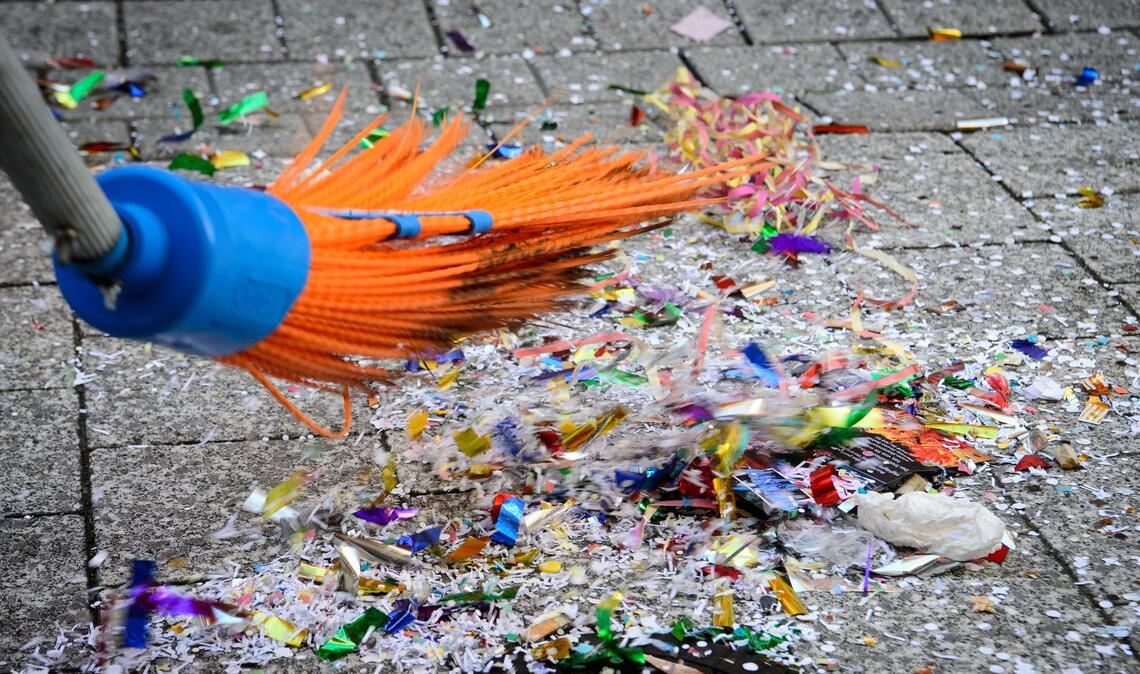 Ein Konfetti-Verbot sorgt für Diskussionen. (Symbolbild)