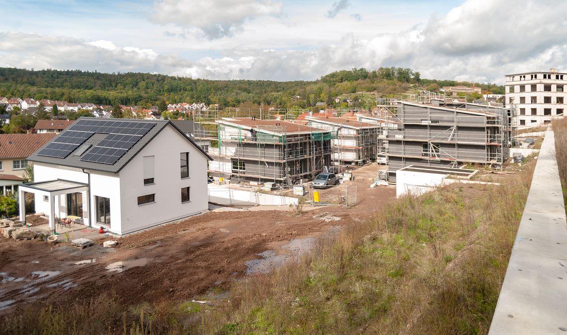 Ein Mietspiegel kann für Mieter, Vermieter und potenzielle Investoren hilfreich sein. Im Bild: Neubauten auf dem „Schmid&Wezel“-Areal in Maulbronn. Foto: Archiv