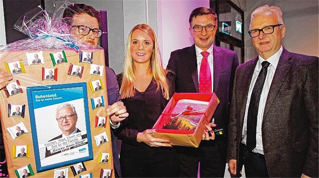 Wirtschaftsförderer verabschiedet sich mit Musik