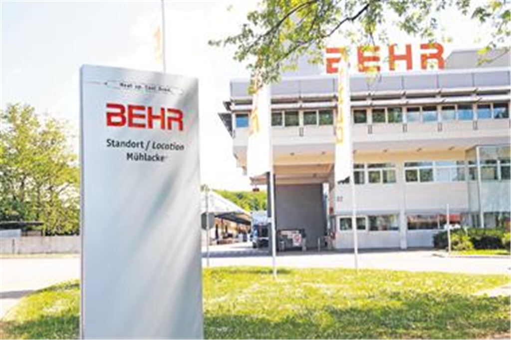 Ein Name, ein Begriff, doch unter Umständen wird aus Behr bald Mahle.
Foto: Sadler
