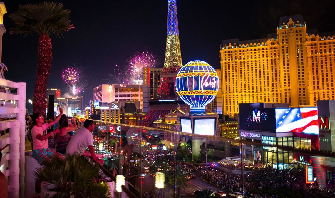 Ein Ort mit viel Schein: Las Vegas, Stätte für die ersten Enhanced Games. (Archivbild)