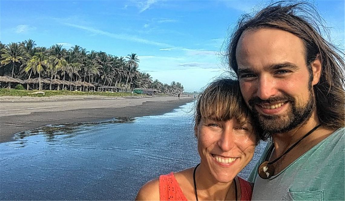 Ein Paar auf Abenteuerreise in Südamerika: Isabel und Richard – sie aus Stuttgart, er aus Ötisheim – haben ihre Reise mit dem Campingbus in New York begonnen und sind jetzt in Costa Rica. Fotos: privat