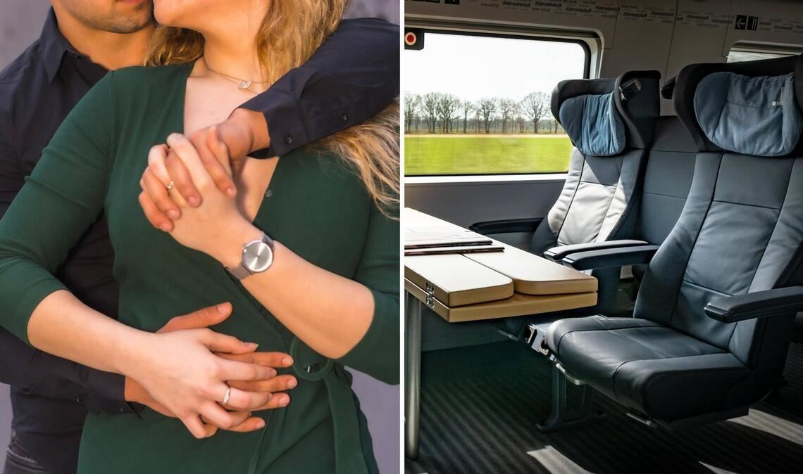 Ein Paar soll nach dem Sex im Bahnabteil das Sicherheitsteam der SBB attackiert haben (Symbolbilder).
