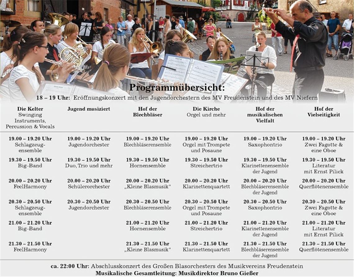 Musikverein bringt Dorf zum Klingen