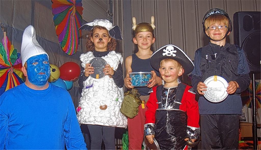 Beim Kinderfasching geht es hoch her