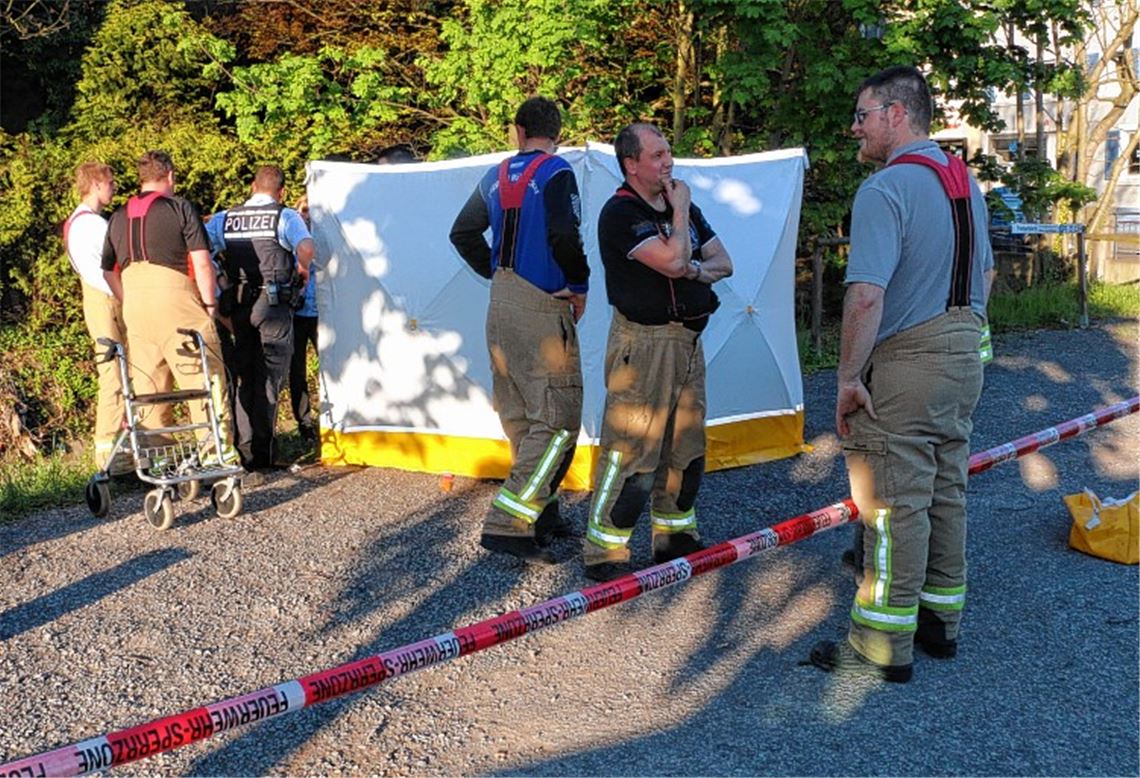 Toter Mann aus Erlenbach geborgen