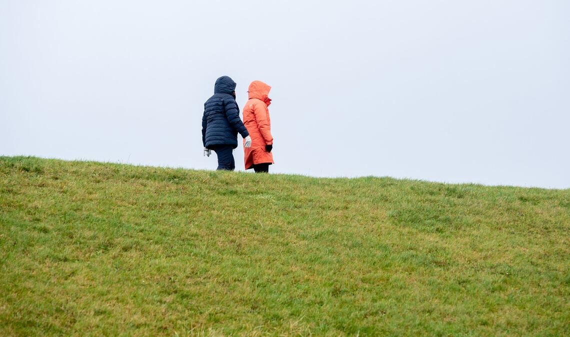 Ein Tief beeinflusst das Wetter in Deutschland am Wochenende. (Archivbild)