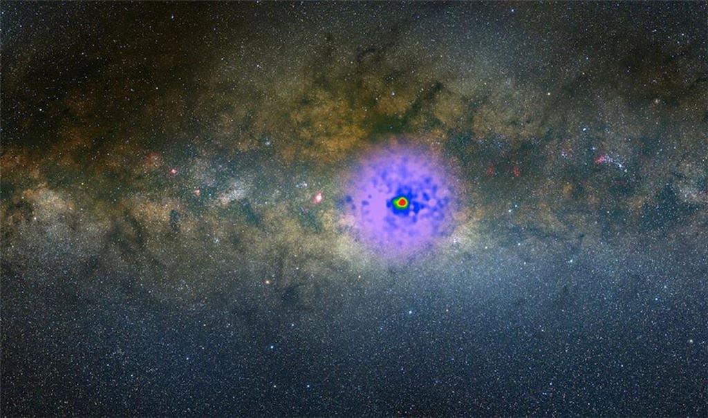 Ein Überschuss an Gammastrahlung aus dem Herzen der Milchstraße gilt als Indiz für Dunkle Materie. Aber warum findet sich dieses Gammaglühen nicht auch bei anderen Galaxien?