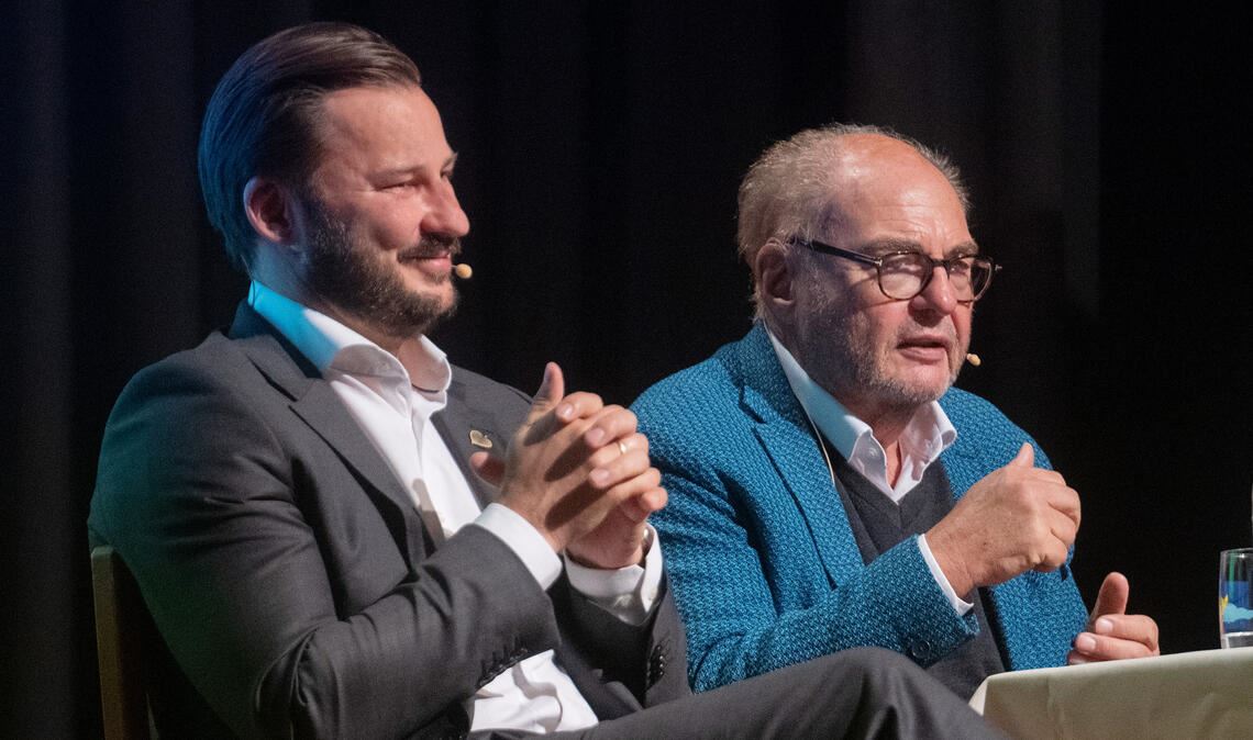 Ein Vater-Sohn-Gespann liefert spannende Einblicke: Michael (re.) und Nicolas Lindner.
