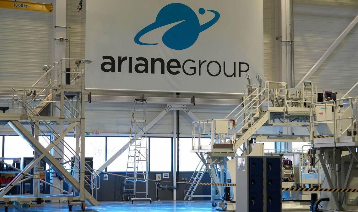 Ein Werk des Raketenherstellers Ariane Group in Frankreich.