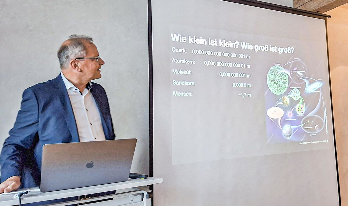 Ein ausgewiesener Experte mit dem Talent, komplexe Sachverhalte anschaulich zu vermitteln: Professor Dr. Jörg Hörandel. Foto: Bastian