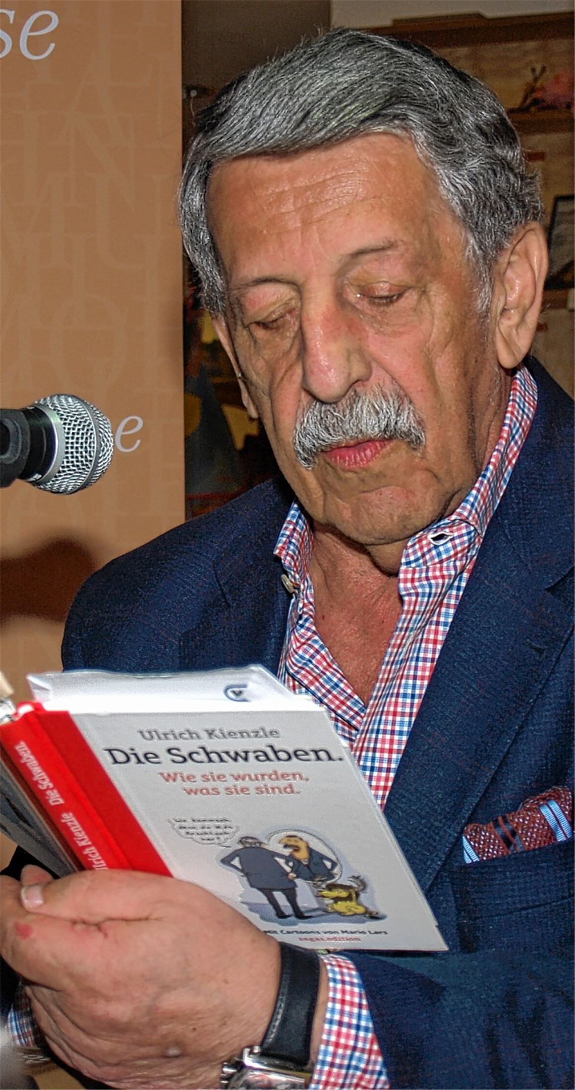Ein echter Schwabe, der sich nicht verbiegen lässt: Buchautor Ulrich Kienzle.