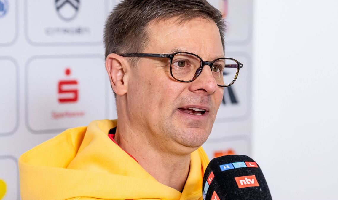 Ein gefragter Mann: Olaf Tabor, der Leistungssport-Vorstand im Deutschen Olympischen Sportbund (DOSB).