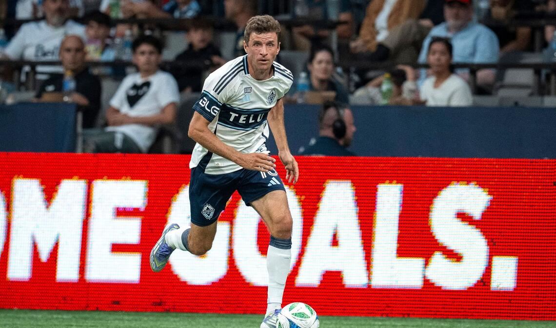 Ein gutes Debüt ohne Happy End: Thomas Müller bei seinem ersten Einsatz für die Vancouver Whitecaps.