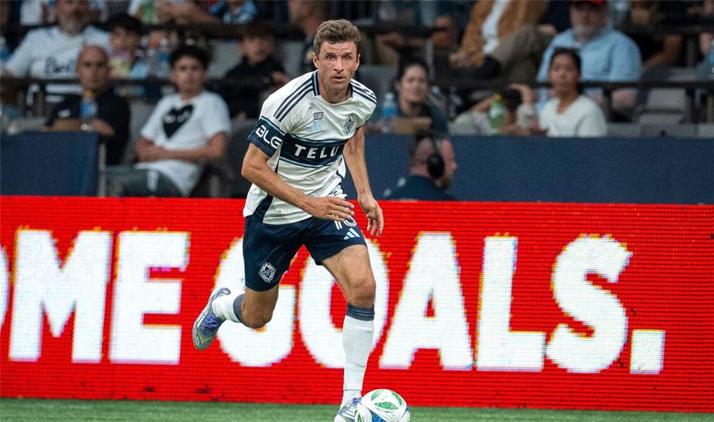 Ein gutes Debüt ohne Happy End: Thomas Müller bei seinem ersten Einsatz für die Vancouver Whitecaps.