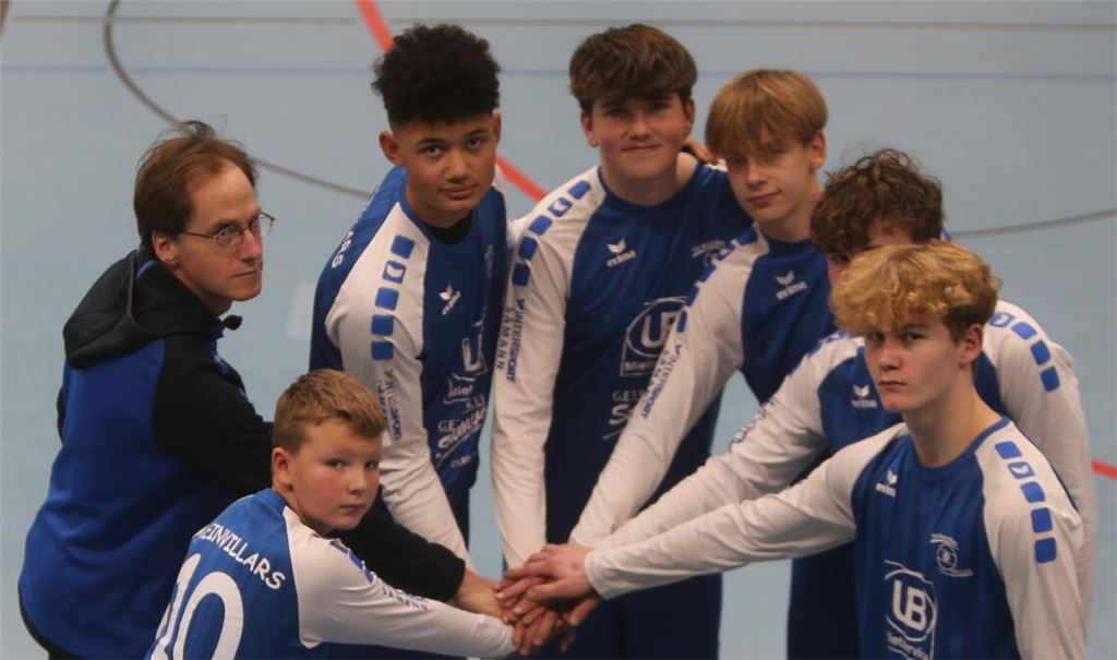 Ein starkes Team seit Kindergartentagen: die U14 des TSV Kleinvillars will in der heimischen Halle ihren süddeutschen Meistertitel verteidigen und träumt von der deutschen Meisterschaft. Foto: Klassen