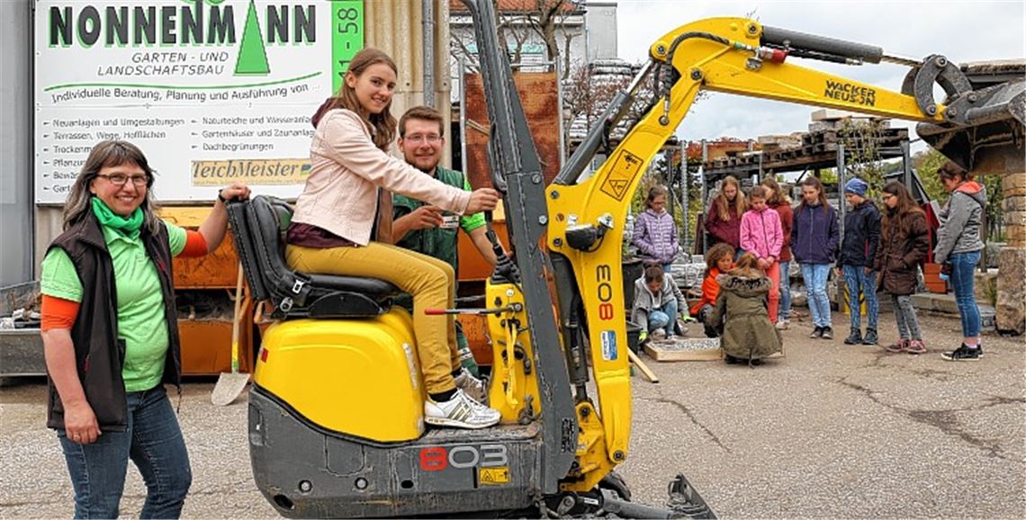 Mädchen entdecken die Männerberufe