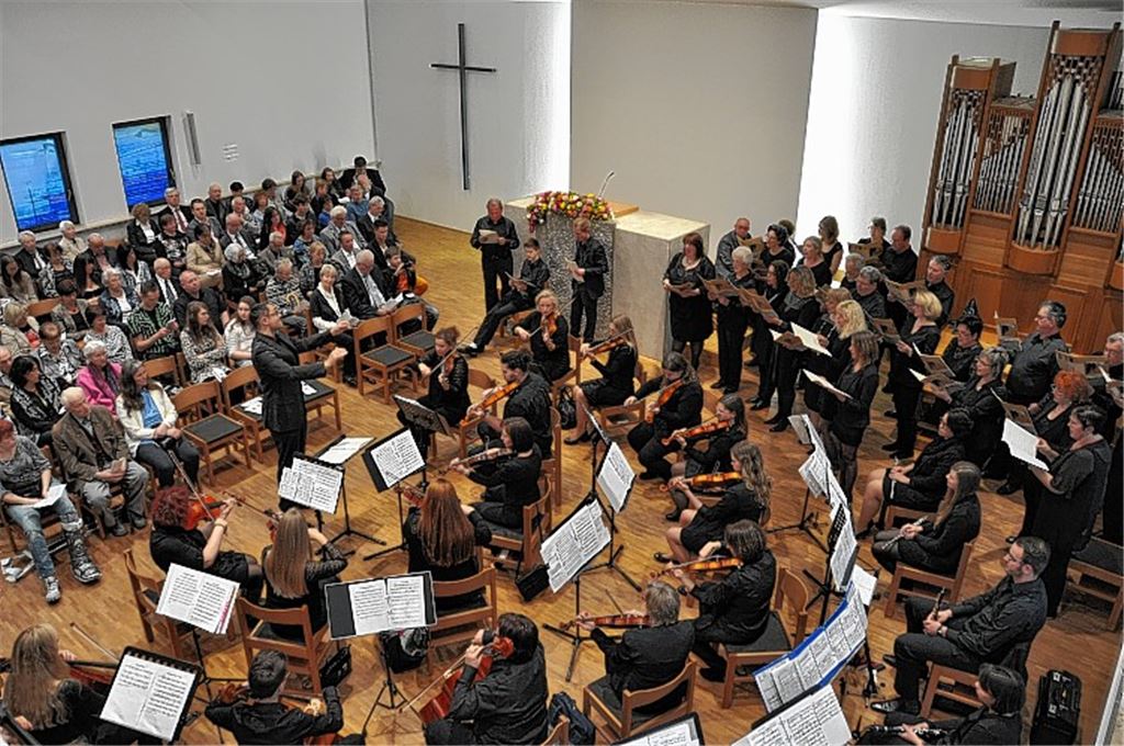 Eindrucksvolles Konzerterlebnis in der neuapostolischen Kirche in Wiernsheim.