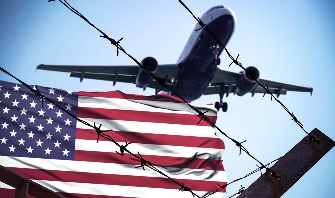 Eine 85 Jahre alte Französin ist nach 16 Tagen in US-Abschiebehaft nach Frankreich zurückgekehrt (Symbolfoto).